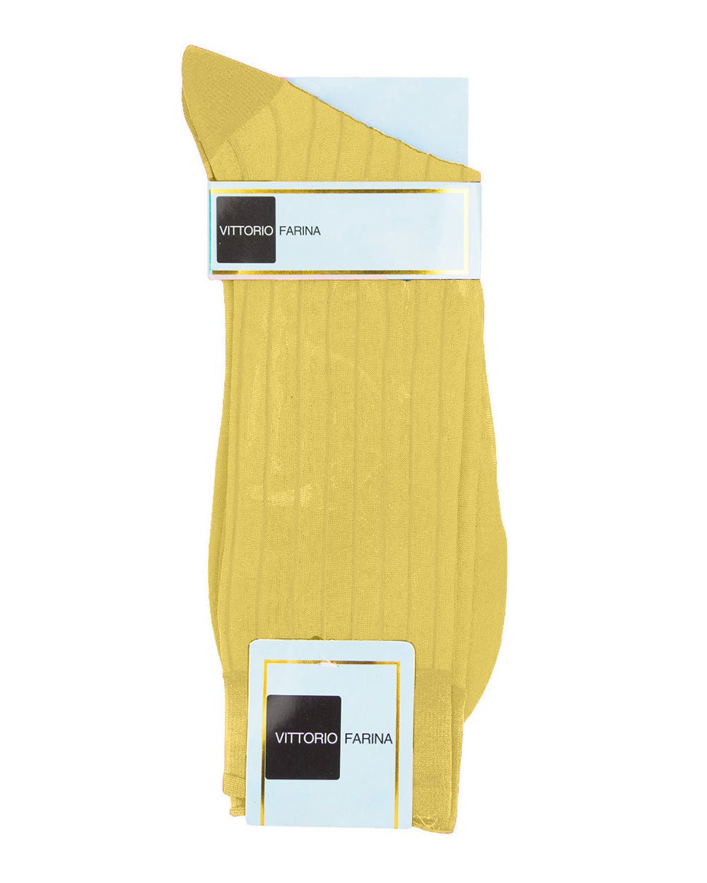 Vittorio Farina Men's Ribbed Shear Nylon Anklet Dress Socks