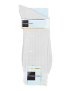 Vittorio Farina Men's Ribbed Shear Nylon Anklet Dress Socks