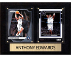 Anthony Edwards Minnesota TimberWolves 2025 2024 2023 Donruss Hoops Card Plaque 6x8