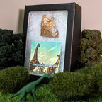 Apatosaurus Bone - Classic Riker Display Case Fragment