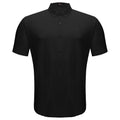 Barocco Apex Spirit Men's Short Sleeve Button-Up Shirt - Black