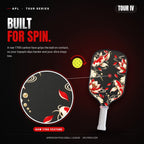 Frontier TOUR IV 16mm Pickleball Paddle | T700 Carbon Fiber | Gen 4 Thermoformed