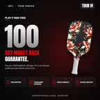 Frontier TOUR IV 16mm Pickleball Paddle | T700 Carbon Fiber | Gen 4 Thermoformed
