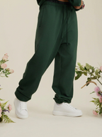 Apollo Heavyweight Cotton Green Sweatpants