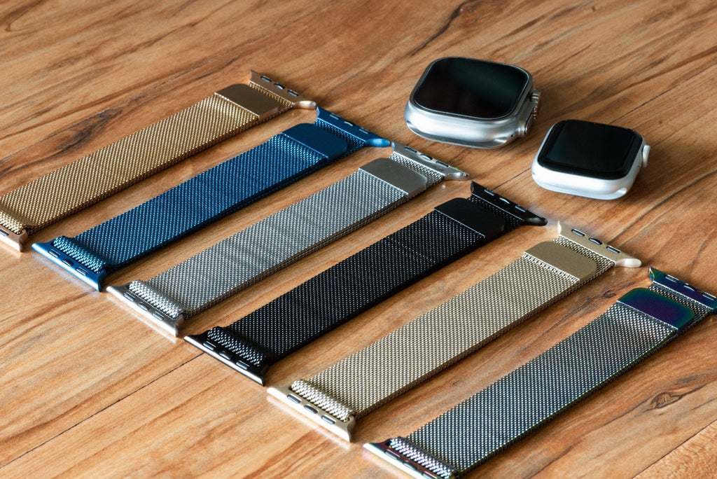 Apple Band Milanese - Black Midnight