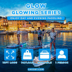 Aqua Marina Glow 10FT All-Around ISUP With Ambient Light System And Safety Leash [BT-24GL] (SAK48269)