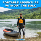 Aqua Marina Memba 390 Premium 12FT 2-Person Touring Kayak With DWF Deck And Paddles [ME-390] (SAK17282)