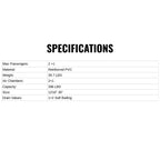 Aqua Marina Memba 390 Premium 12FT 2-Person Touring Kayak With DWF Deck And Paddles [ME-390] (SAK17282)