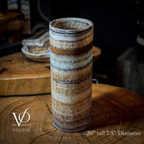 Aqua Onyx Lamp (Exotic Cylinder Table Lamp #24)