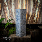 Arctic Onyx Floor Lamp - Small - 27.5"H x 8"W - Square - #1