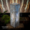 Arctic Onyx Floor Lamp - Small - 27.5"H x 8"W - Square - #1