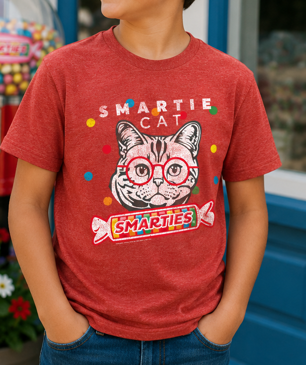Smarties® Smartie Cat | Are you a SMARTIE CAT? Youth Tee