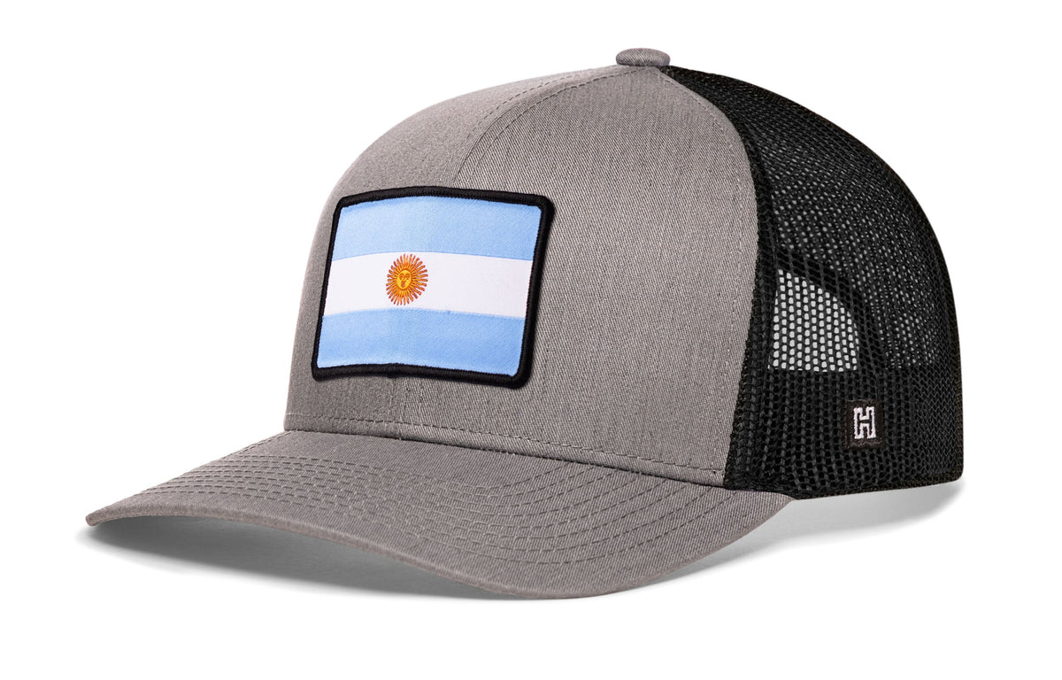 Argentina Flag International Trucker Hat  |  Argentine Snapback