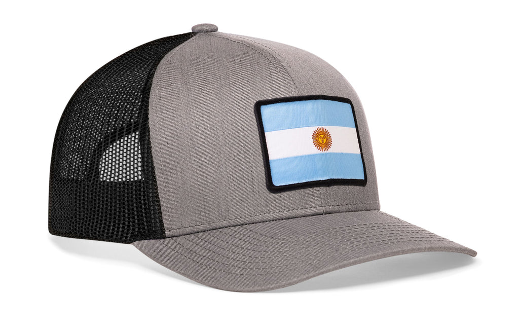 Argentina Flag International Trucker Hat  |  Argentine Snapback
