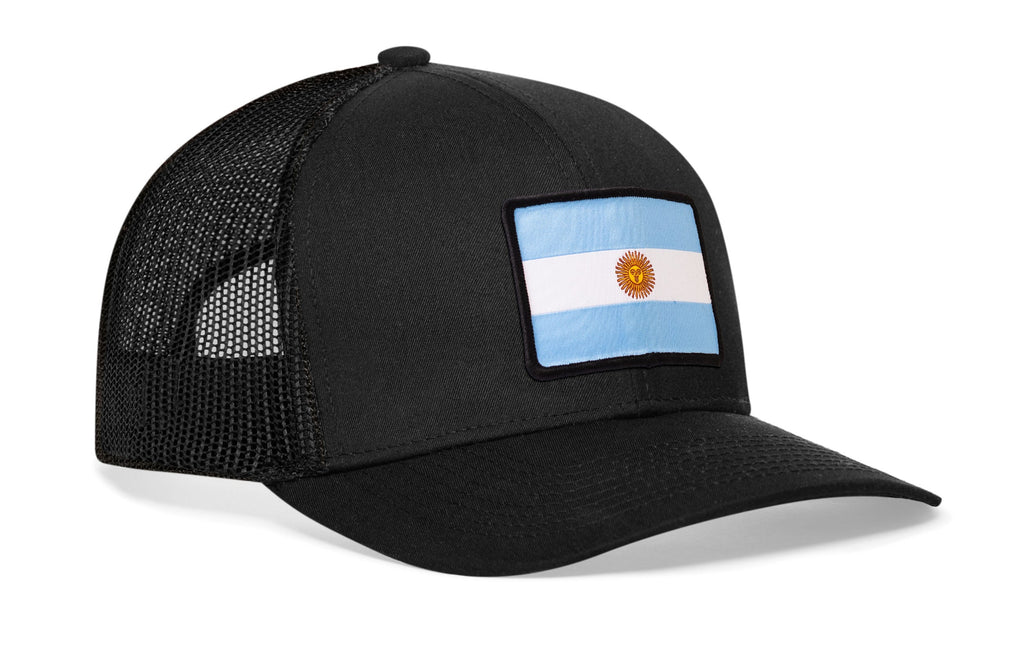 Argentina Flag International Trucker Hat  |  Argentine Snapback