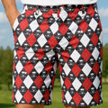 Monster ProCool Golf Shorts (Red/Black/White)