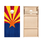 Arizona Flag Star Cornhole Boards