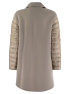 Herno Women Coat With Down Sleeves