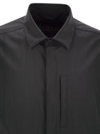 Herno Men Shirt-Cut Jacket In Tech Wool
