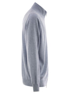 Brunello Cucinelli Men High-Necked Cashmere Cardigan With Zip