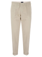 Fay Men Slim Corduroy Trousers