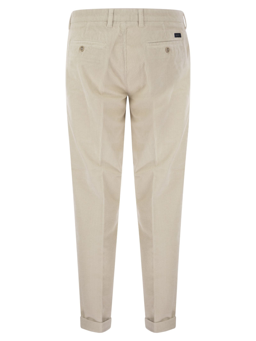 Fay Men Slim Corduroy Trousers