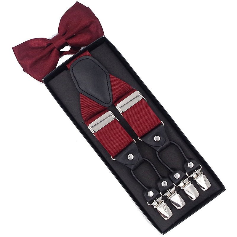 Arthur's Bow Tie and Suspenders Set