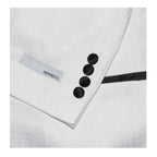 Ferrecci Ash All White Snake Skin Tuxedo Blazer