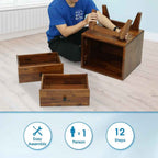 Silvia Solid Wood Nightstand