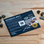 Asteroid Belt HED Meteorite Fragments - Display Card