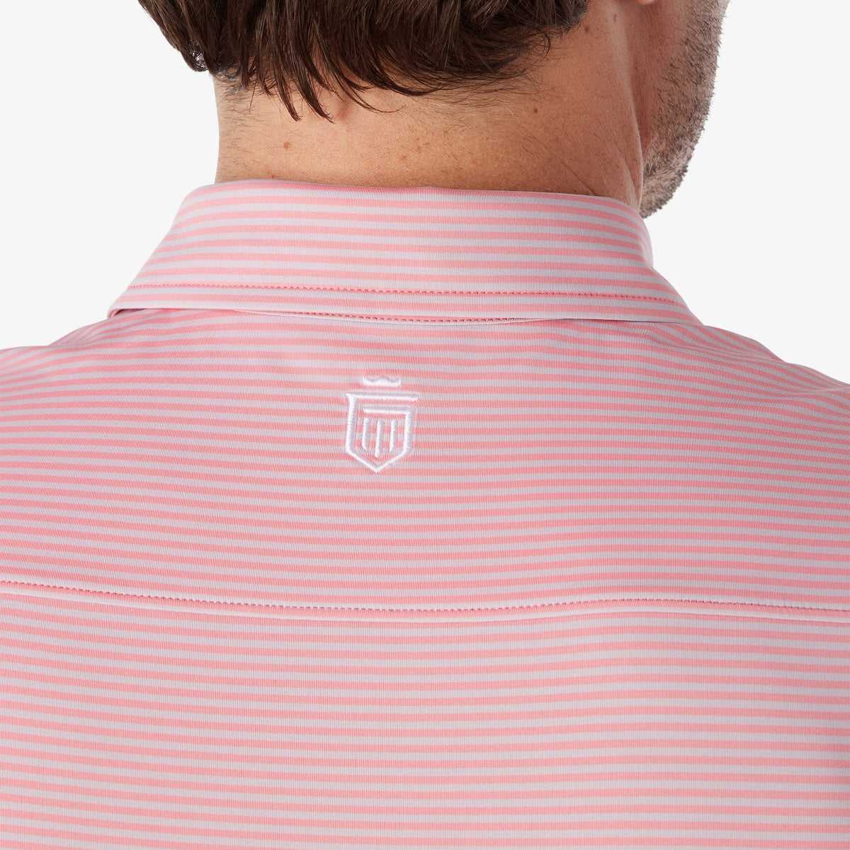 Athletic Tech Stripe Polo
