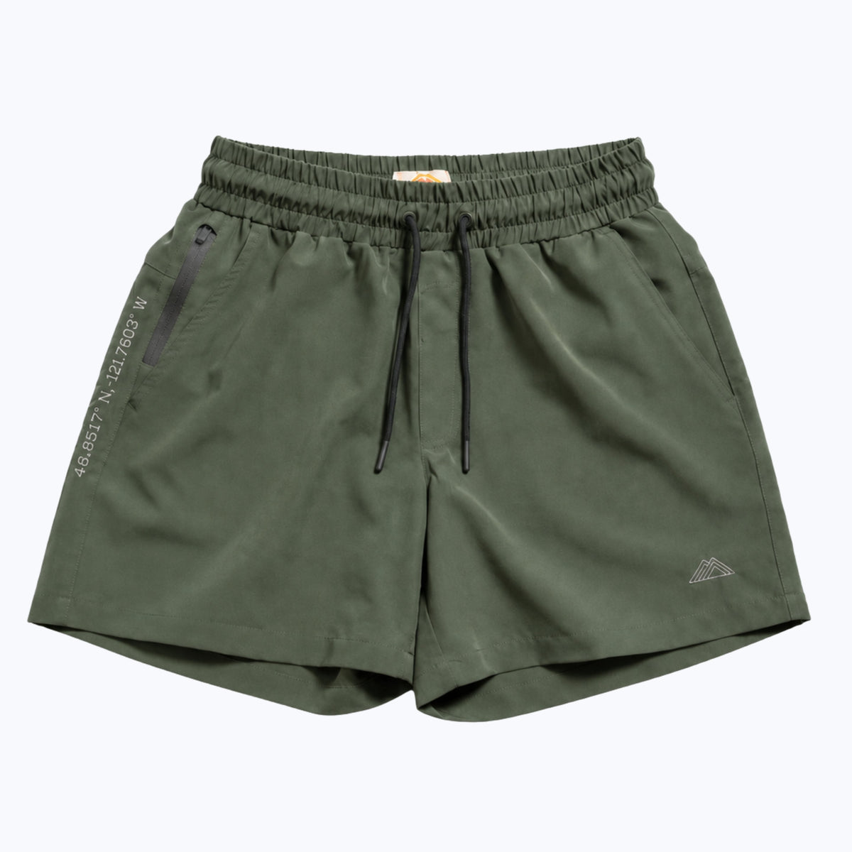 Athletic 5 Inch Recycled Shorts - Forest Green