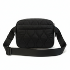Augusta Belt Bag | Black Woobie Quilted