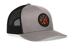 Austin Trucker Hat  |  Orange ATX X Snapback