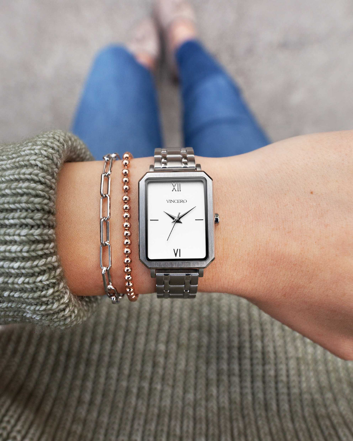 Ava - Brushed Silver