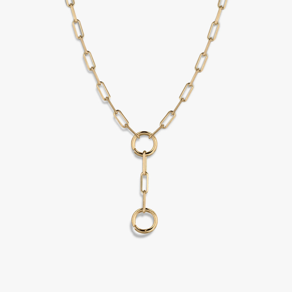 Lariat Charm Collector Necklace