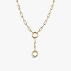Lariat Charm Collector Necklace