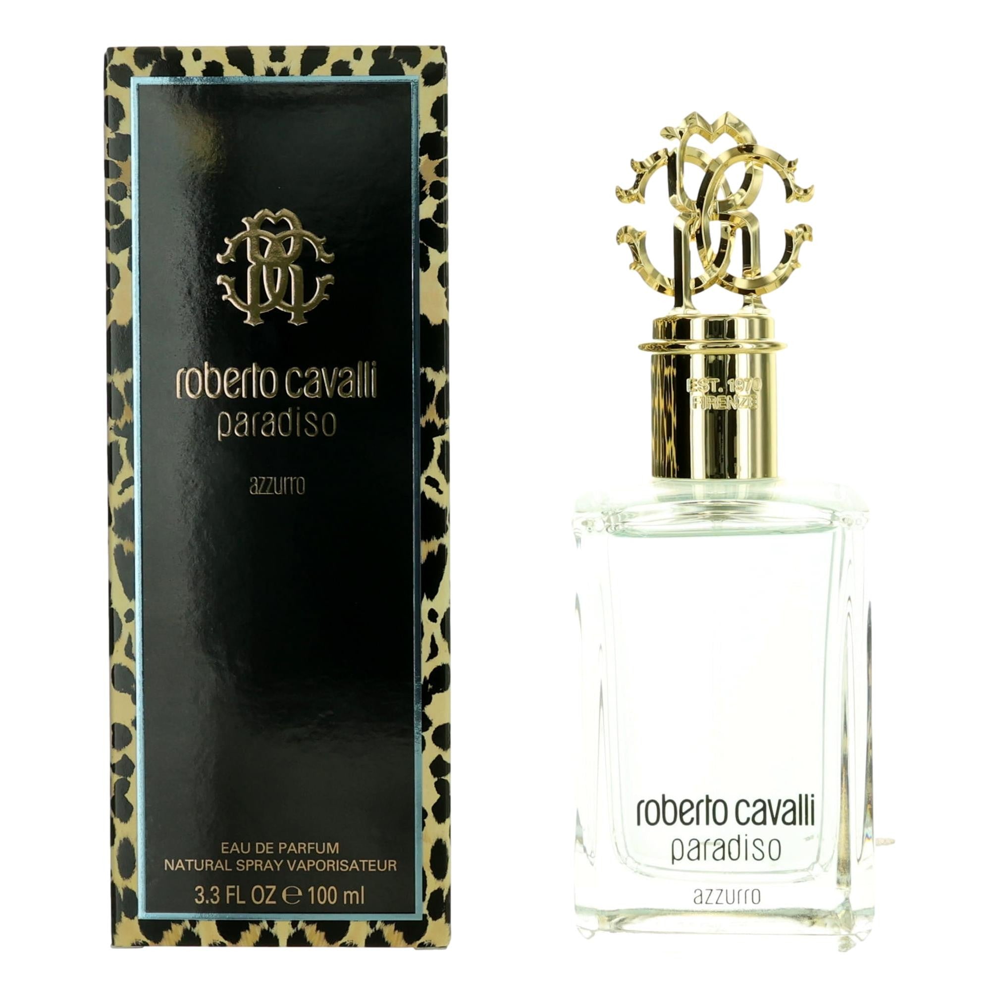 Roberto Cavalli Paradiso Azzurro, 3.3oz EDP Spray women