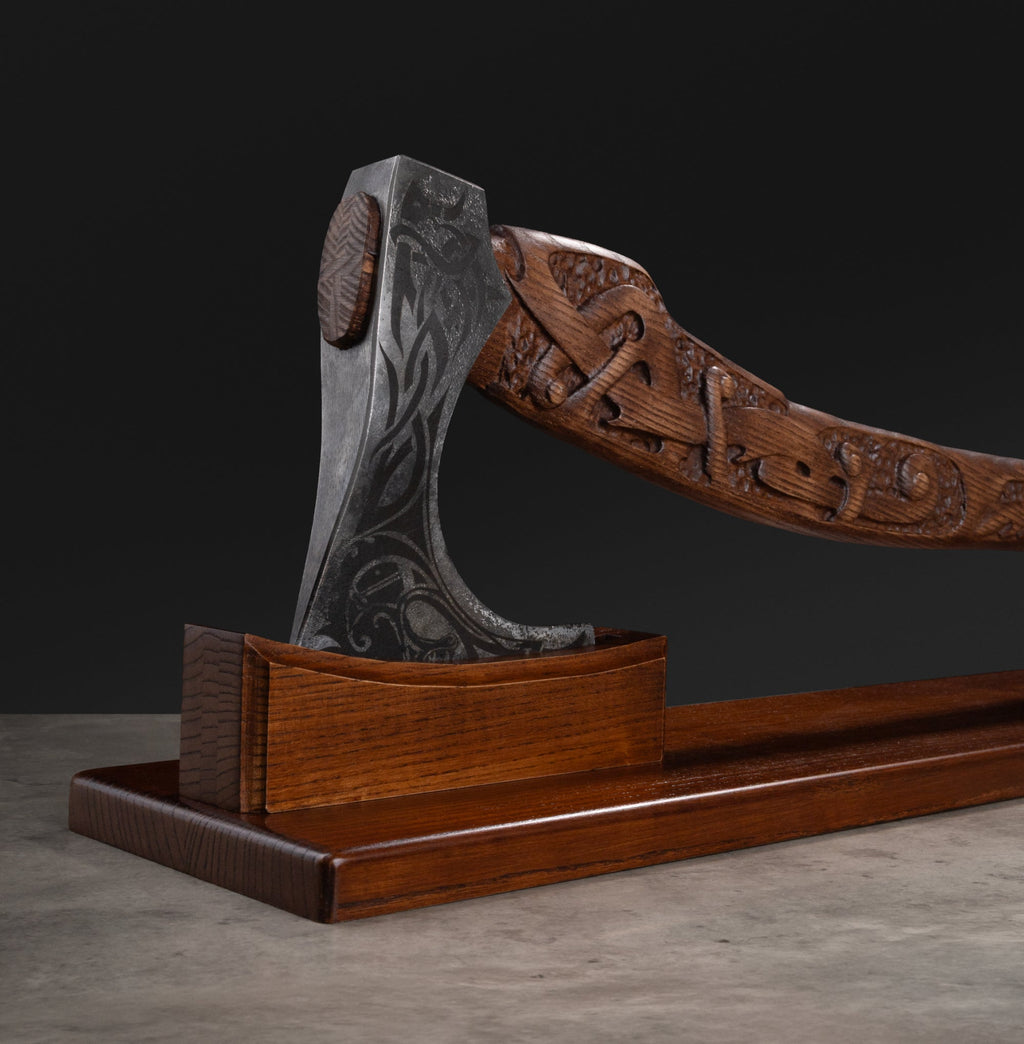Viking axe handmade Ulfhednar Warriors