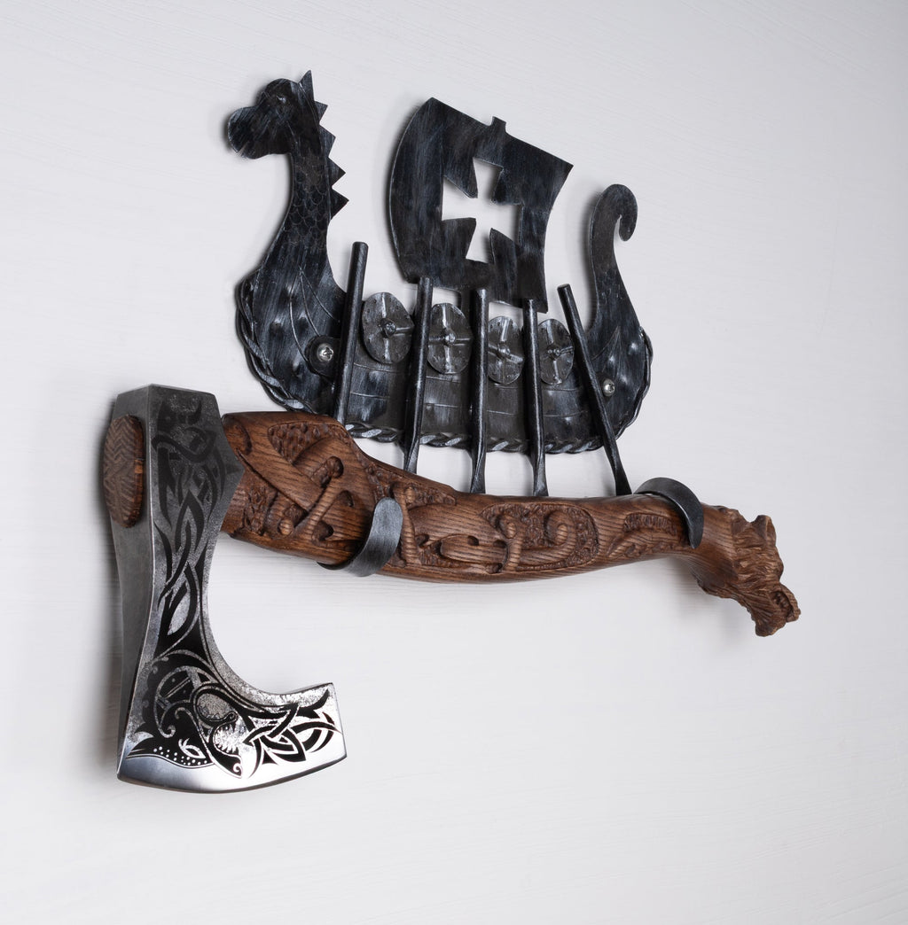 Viking axe handmade Ulfhednar Warriors