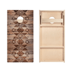 Aztec Wood Star Cornhole Boards
