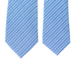 Azure Stripe - Men's Tie