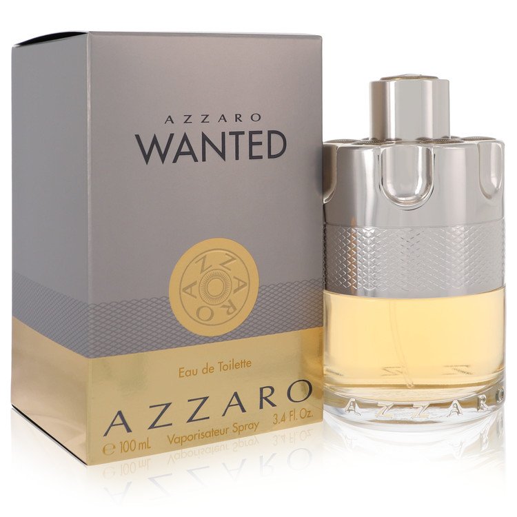 Azzaro Wanted by Azzaro Eau De Toilette Spray 3.4 Oz for Men