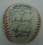 1992 Phillies Team Signed by 25 ONL Baseball Fregosi Kruk Bowa Amaro Jr 149236