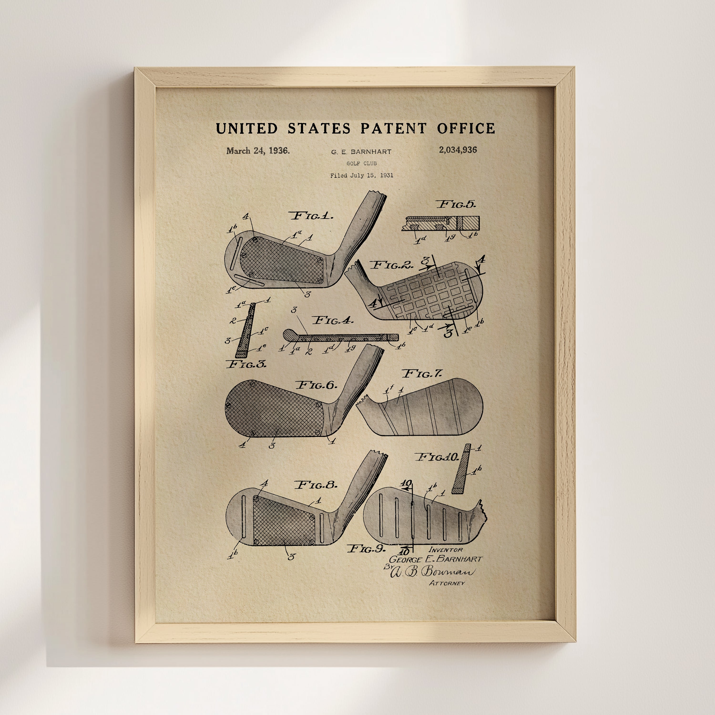 Golf Iron (1936)