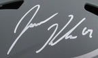 Jason Kelce Signed/Auto Full Size Slate Replica Helmet Eagles PSA/DNA 189945