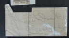 Johnny Drake Purdue/Cleveland Rams 3x All Pro d. 1973 Signed Cut 150170