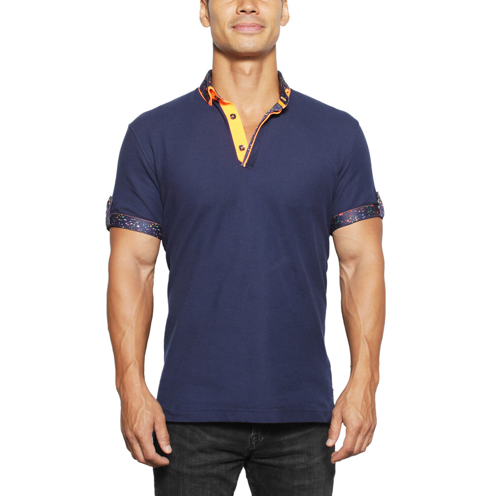 Mozart DC2 Polo Shirt // Blue