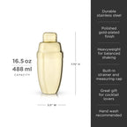 Belmont Heavyweight Cocktail Shaker