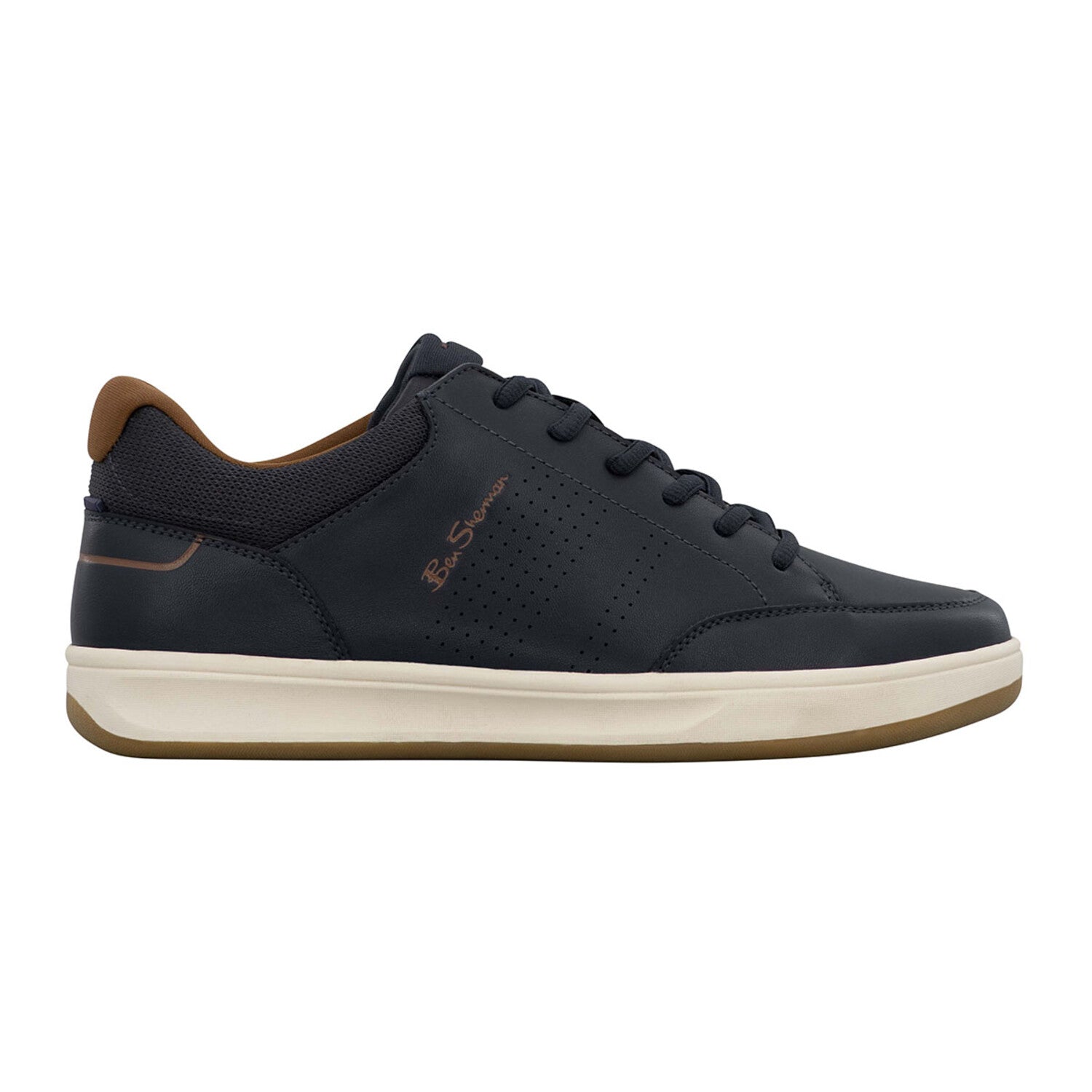 Centre Sneakers // Navy + Caramel + Whi.White + Tan Gum